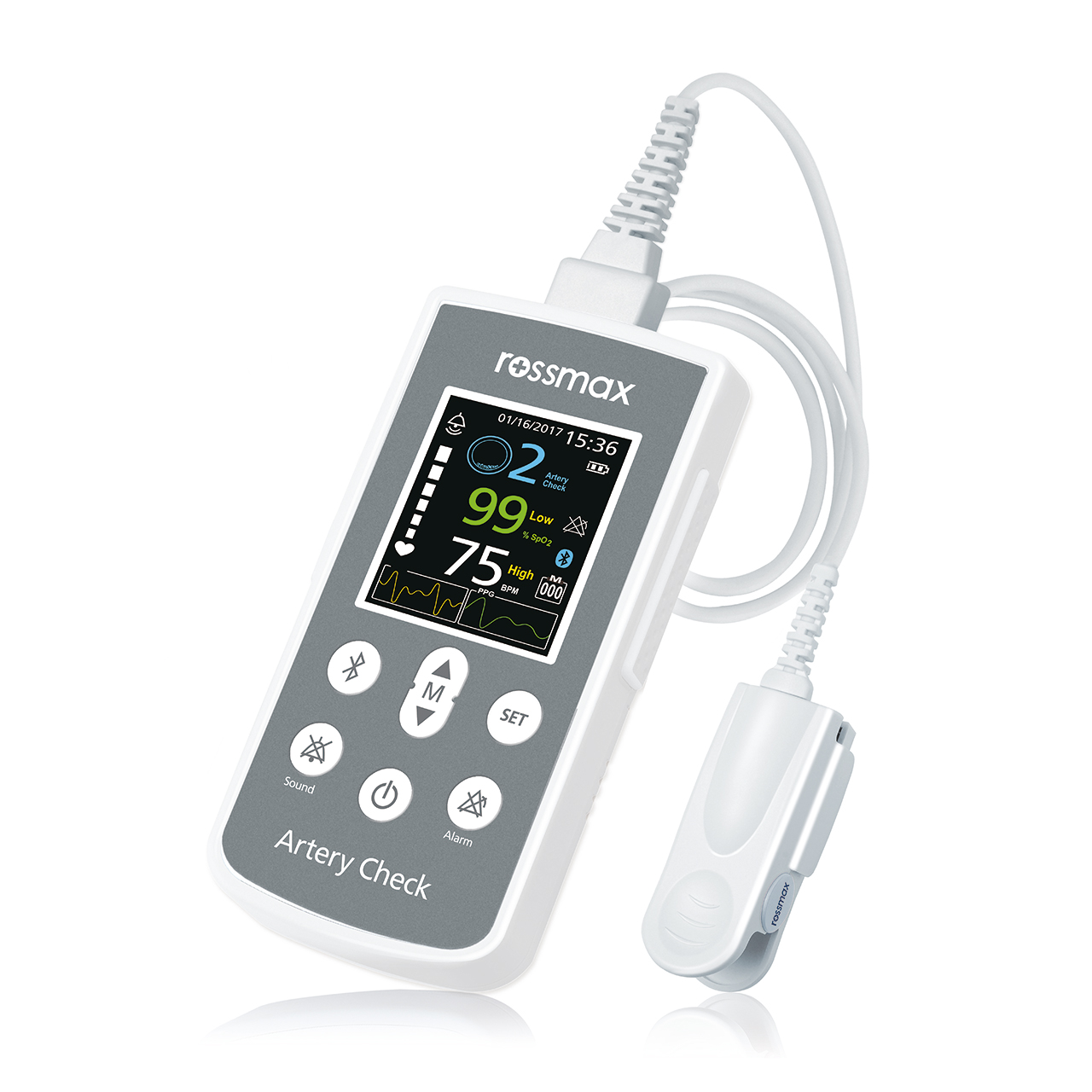 Pulsoximeter rossmax SA300 (handheld, bt)
