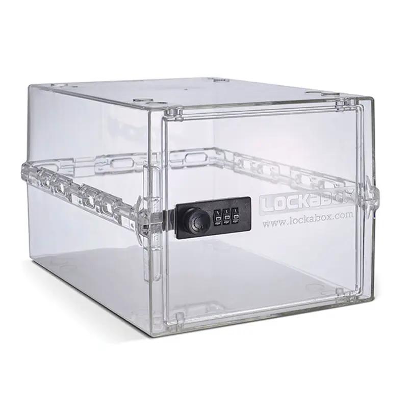 Lockabox One Verschlussbox crystal transparent