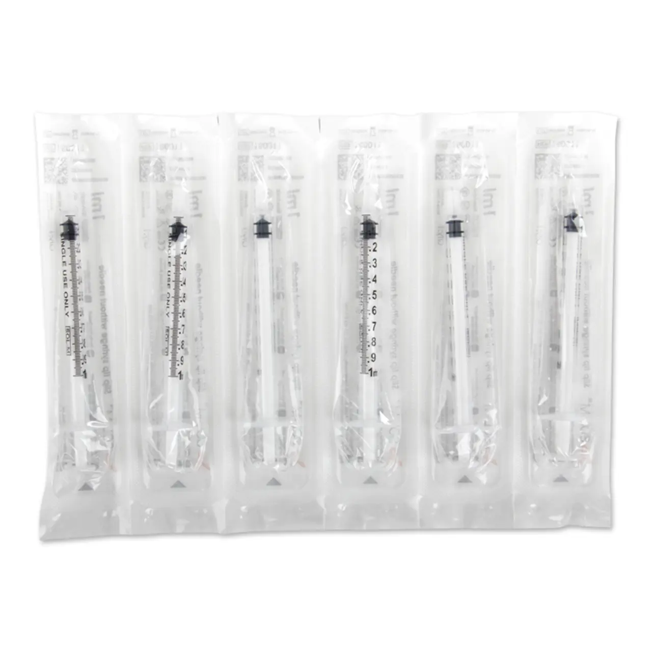 WEBSTAR Einwegspritze 1ml Luer-Slip zentrisch 3-teilig