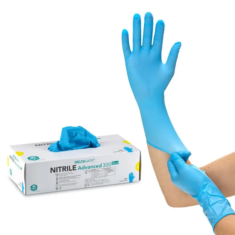 DELTASAFE NITRILE Advanced Nitrilhandschuhe 300 blau