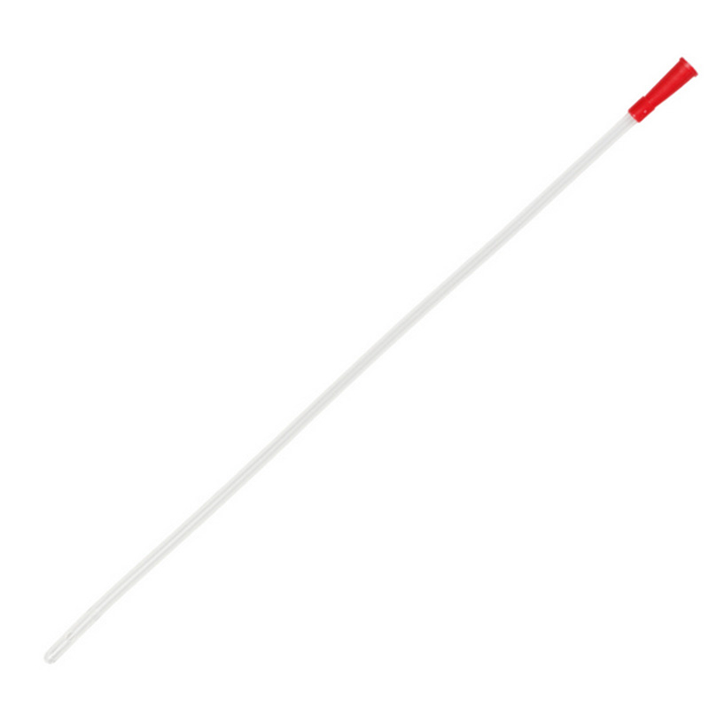 Einmalblasenkatheter, PVC, für Männer, CH16, 40 cm lang, mit Nelatonspitze