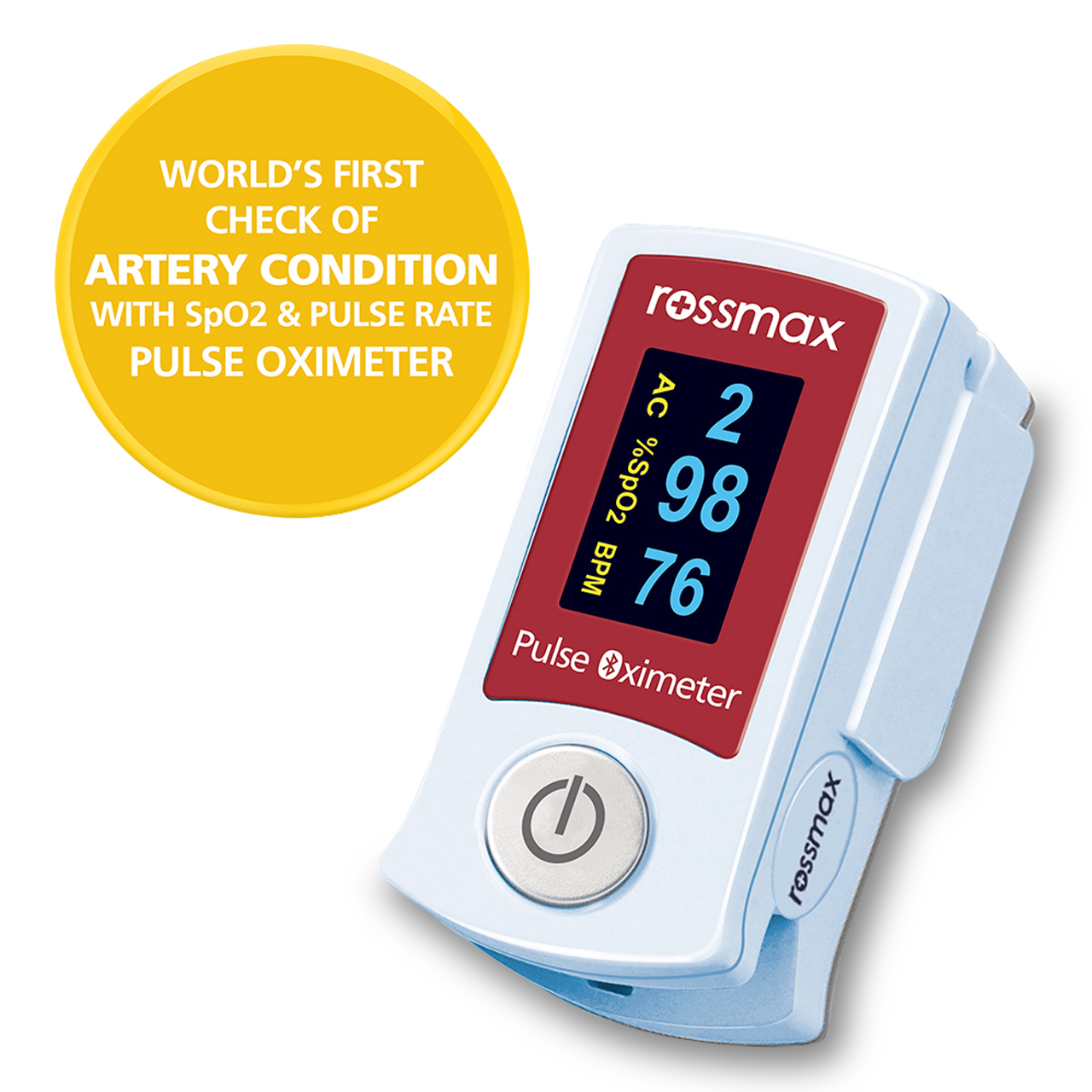 Pulsoximeter rossmax SB210 (fingertip, bt)