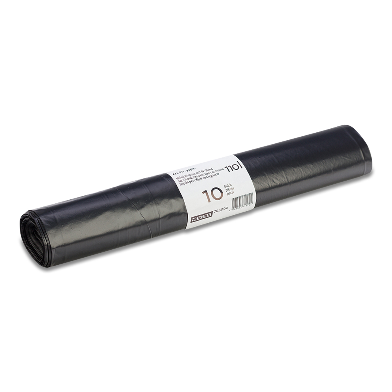 Kehrichtsäcke PROFITbag 110l, schwarz