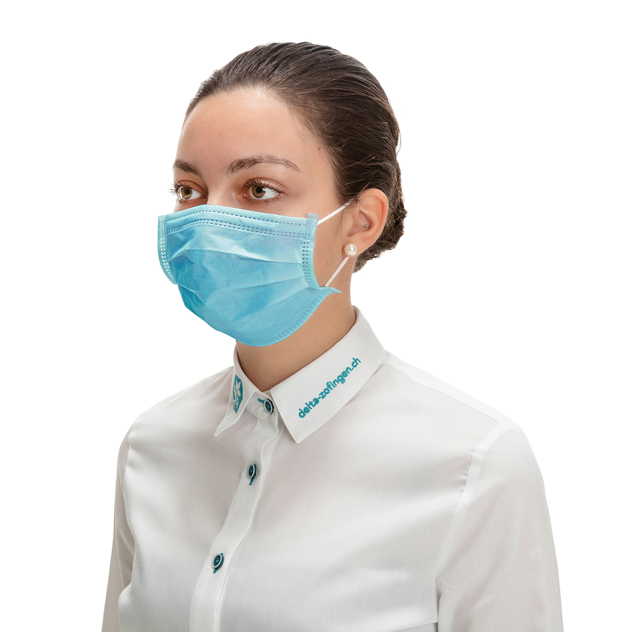DELTASAFE® Mundmaske 3 lagig Blau Typ IIR