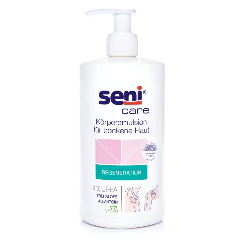 SENI Care Körperemulsion für trockene Haut mit 4% UREA