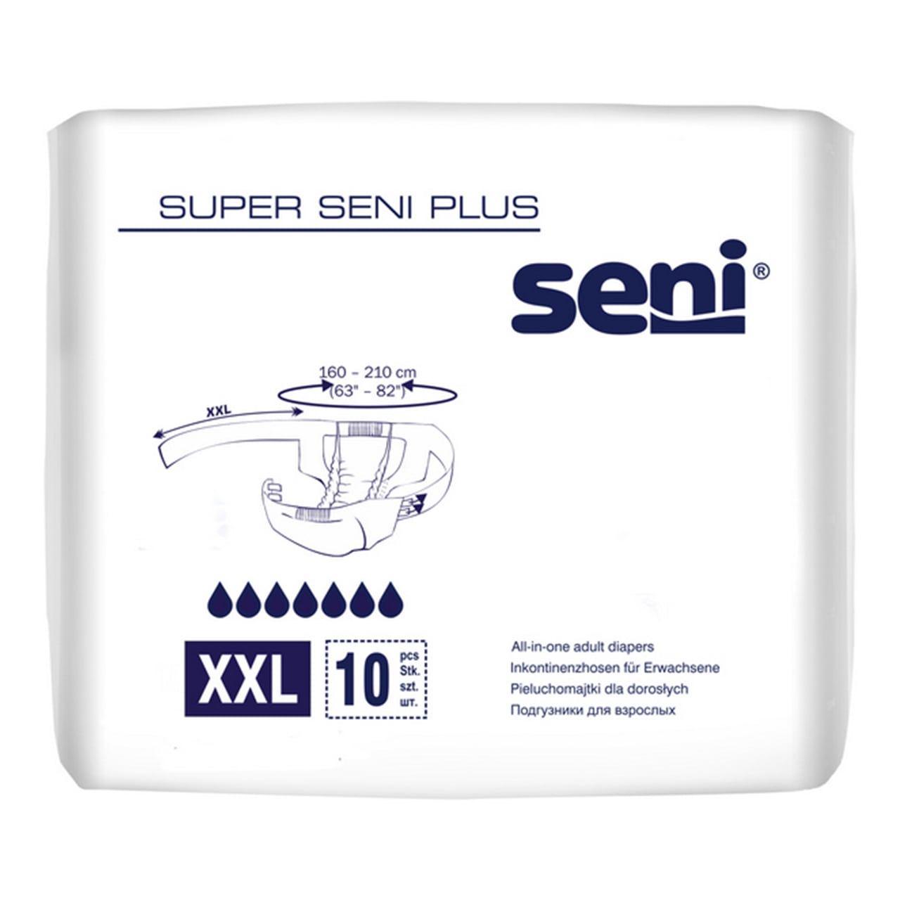 Inkontinenzslip Super Seni Plus, violett, XXL