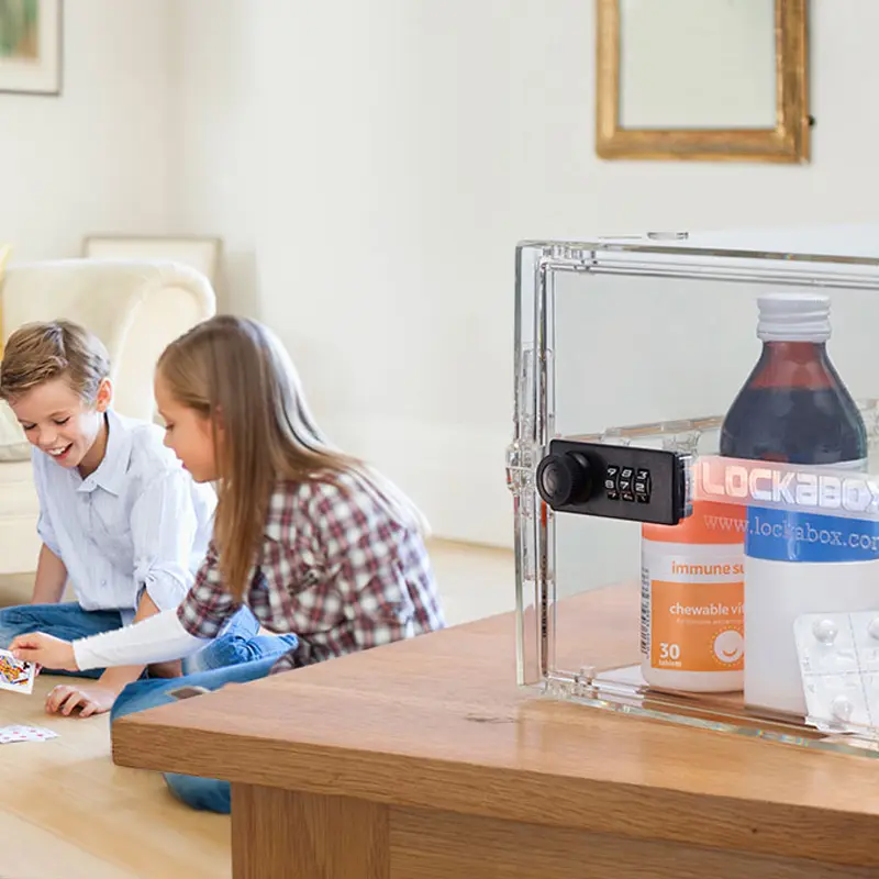 Lockabox One Verschlussbox crystal transparent