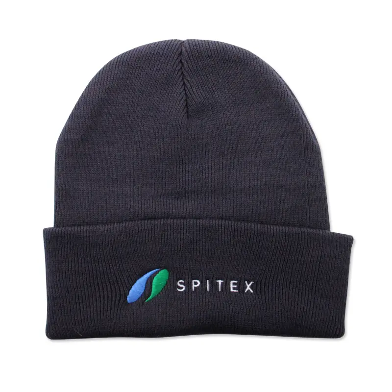 Spitex Strickmütze schwarz