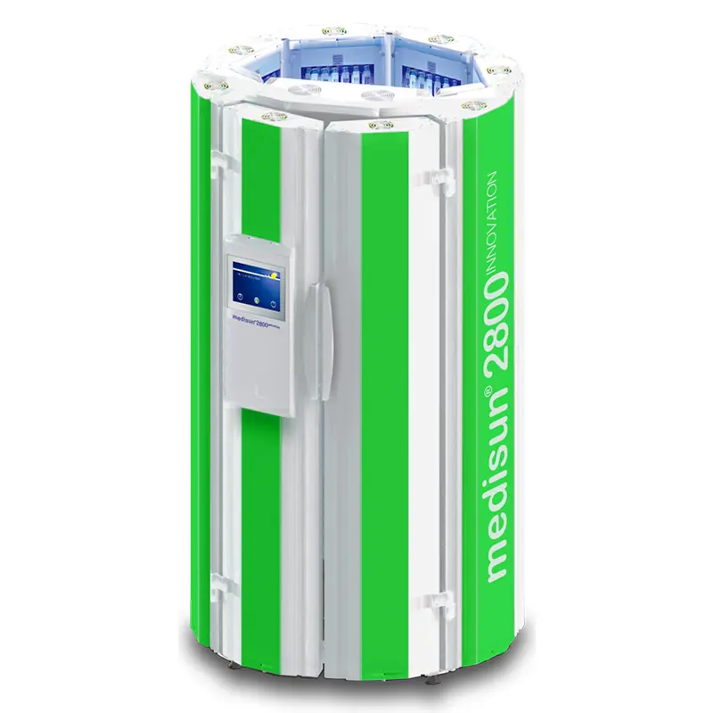 MEDISUN 2800 Innovation PRO UV-Kabine Touch-PC