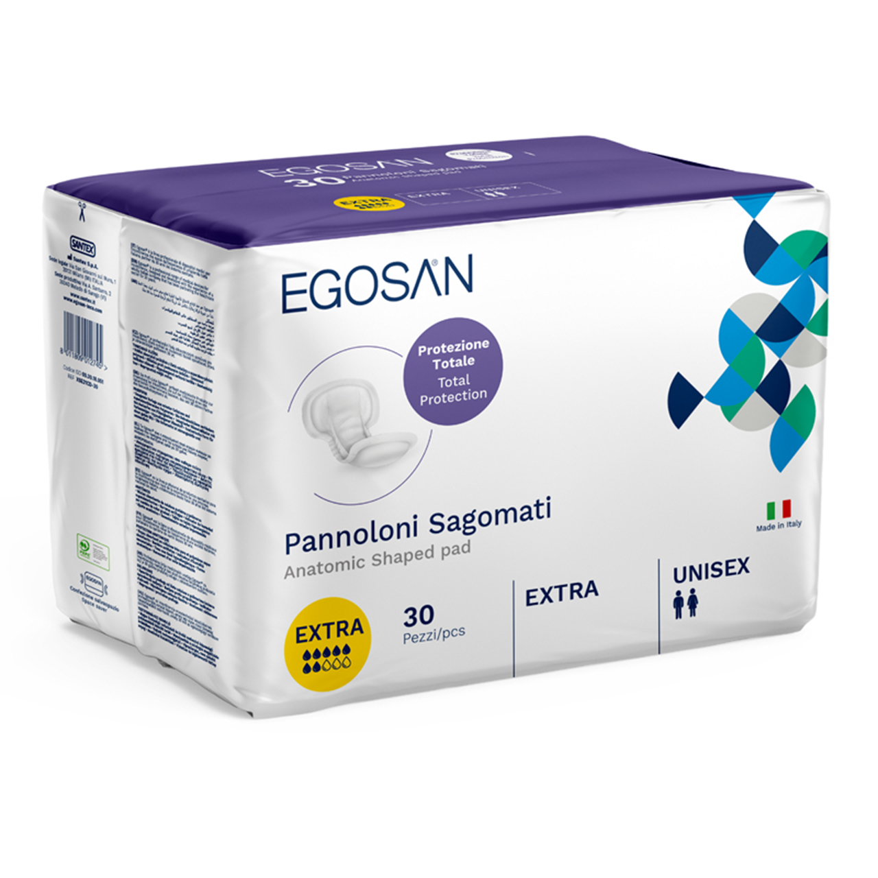 Inkontinenzeinlage EGOSAN® Anatomic Extra, gelb