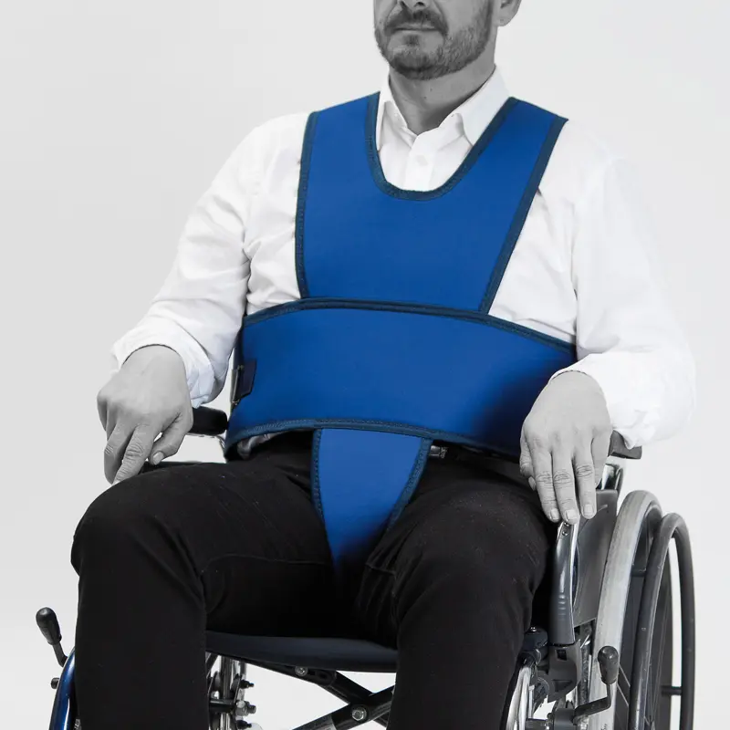 MEDICARE SYSTEM Salvaclip Schutzweste Perinealabdeckung  blau M