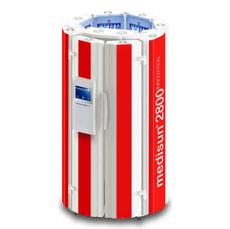 MEDISUN 2800 Innovation PRO UV-Kabine Touch-PC