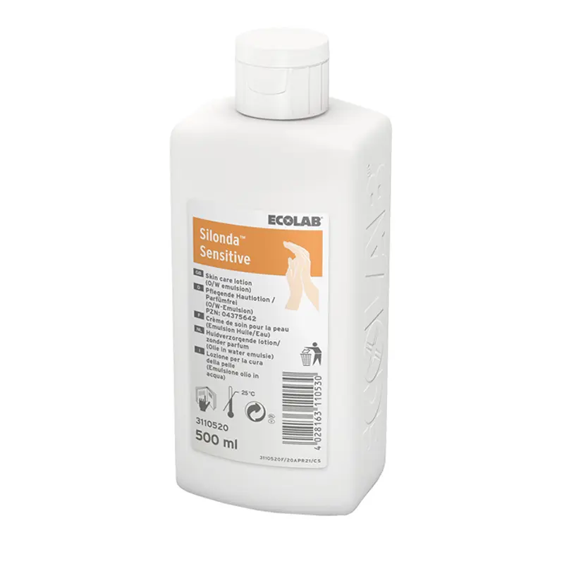 ECOLAB Silonda Sensitive Hautpflegelotion feuchtigkeitsspendend farb- und duftstofffrei