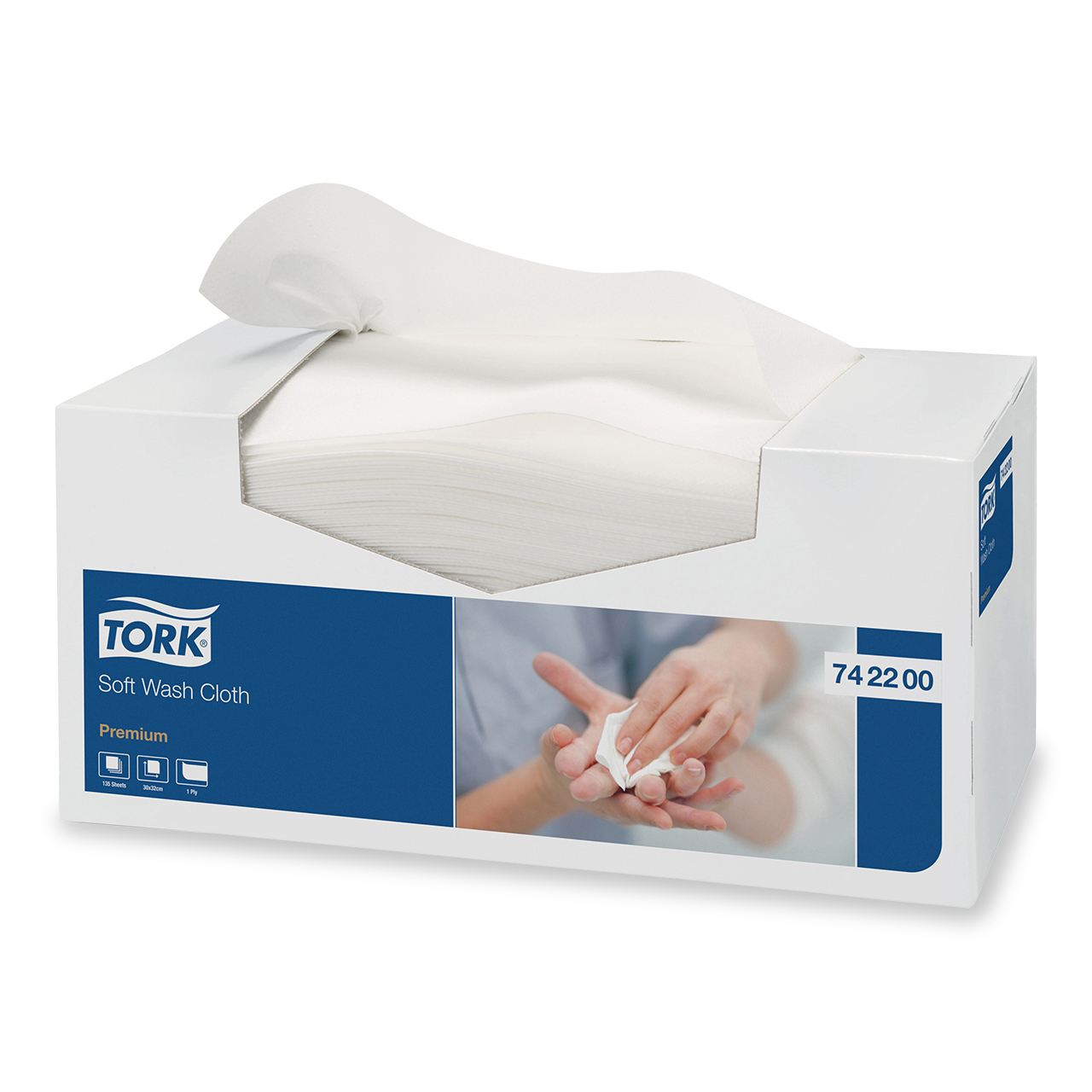 Tork weiches Waschtuch Premium weiss