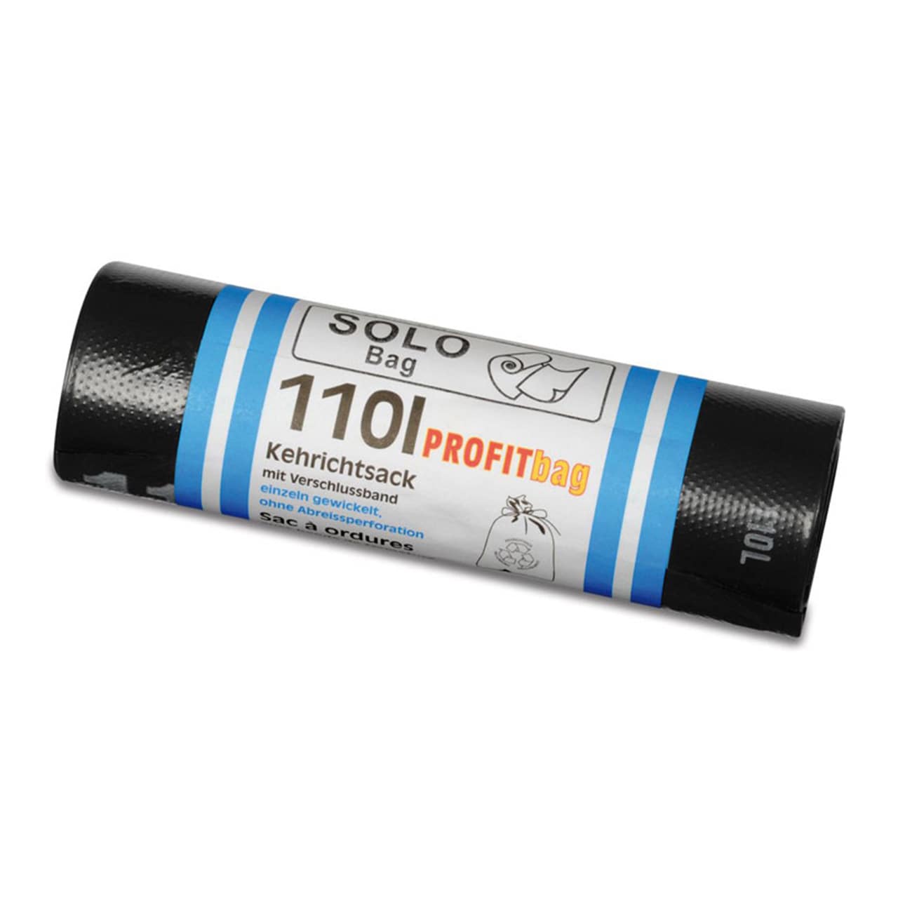 Kehrichtsäcke PROFITbag 110l, schwarz
