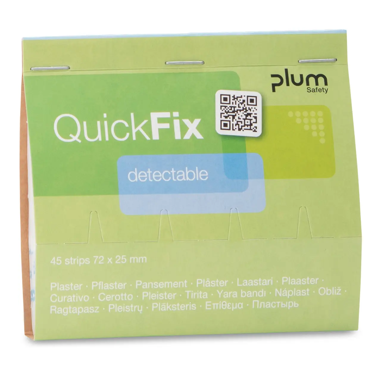 PLUM QUICKFIX Refill Detektierbares elastisches Textilpflaster