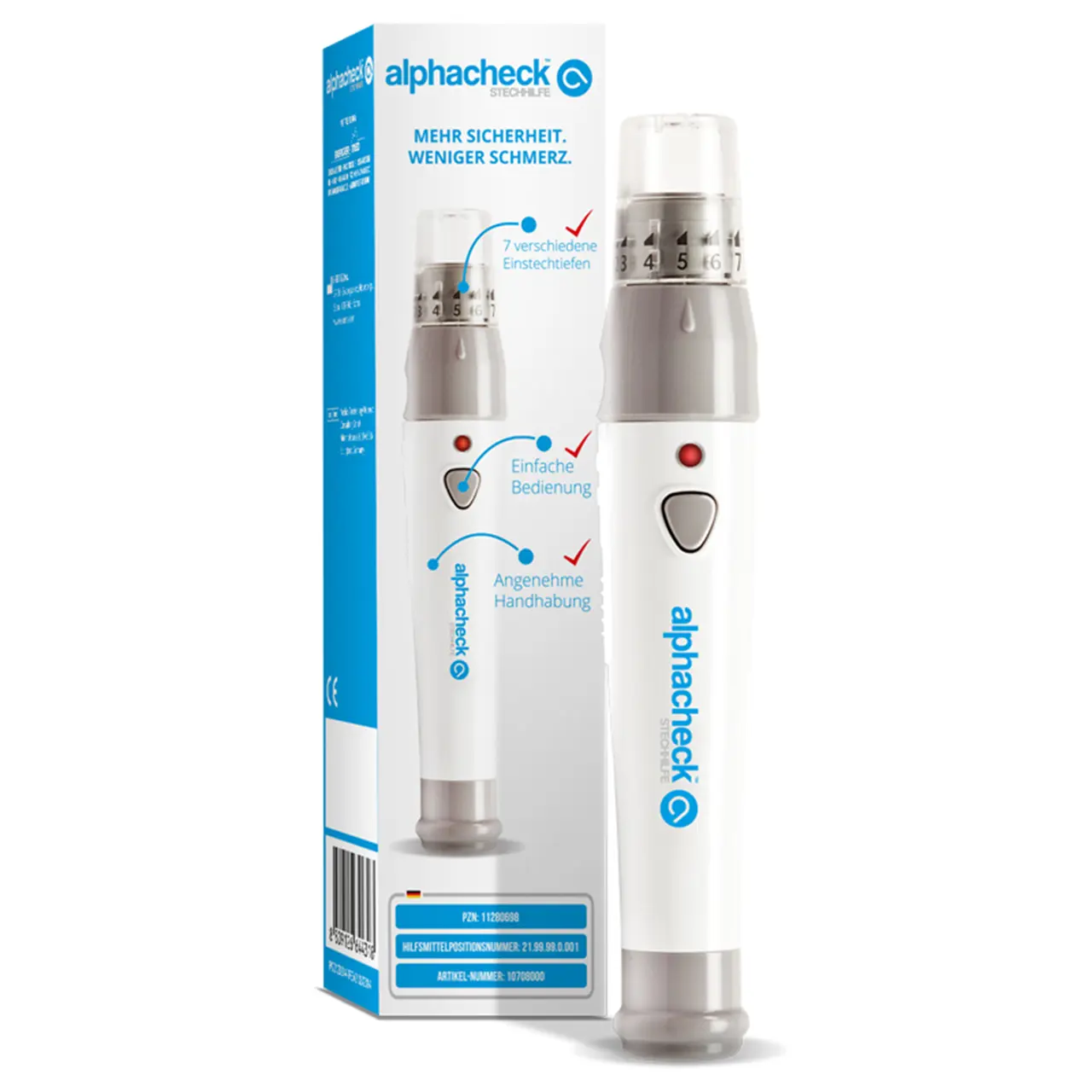 BERGER MED alphacheck professional Stechhilfe 
