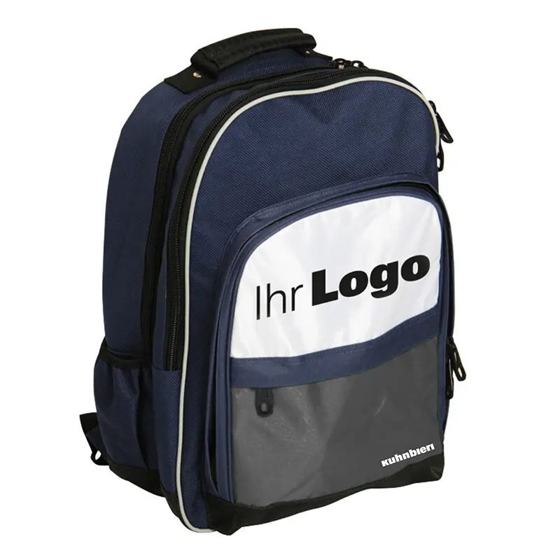 Spitex Rucksack neutrale Version mit Vortasche grau