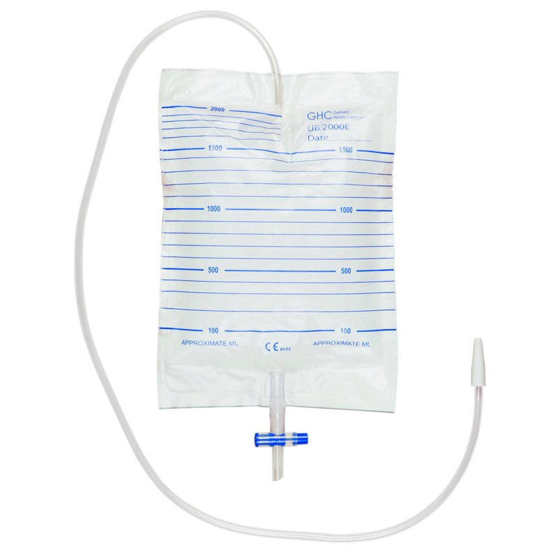 Poche à urine UB 2000E, 90 cm, 2000 ml