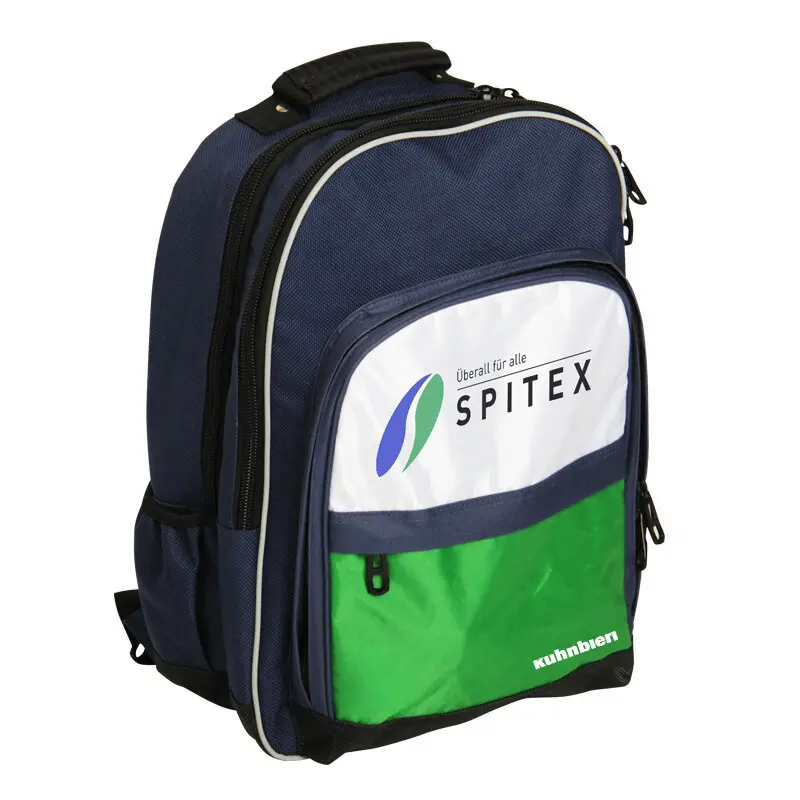 Spitex Rucksack, mit Logo (deutsch)