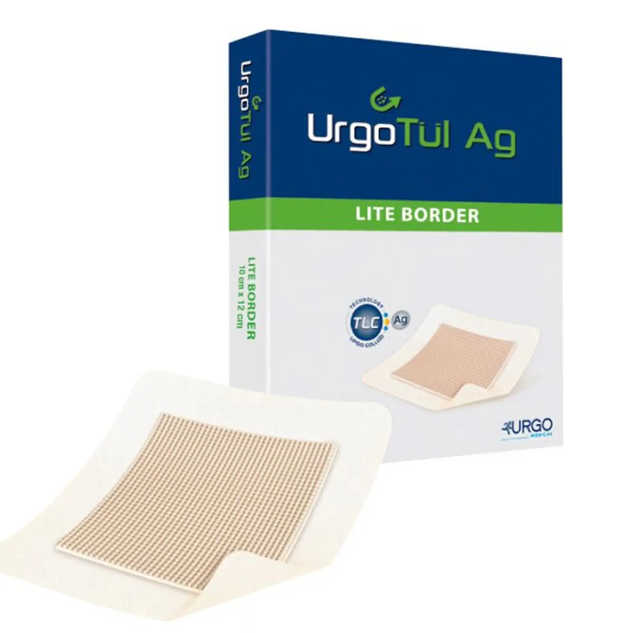 URGO Tül Ag Lite Border Gazewundverband 