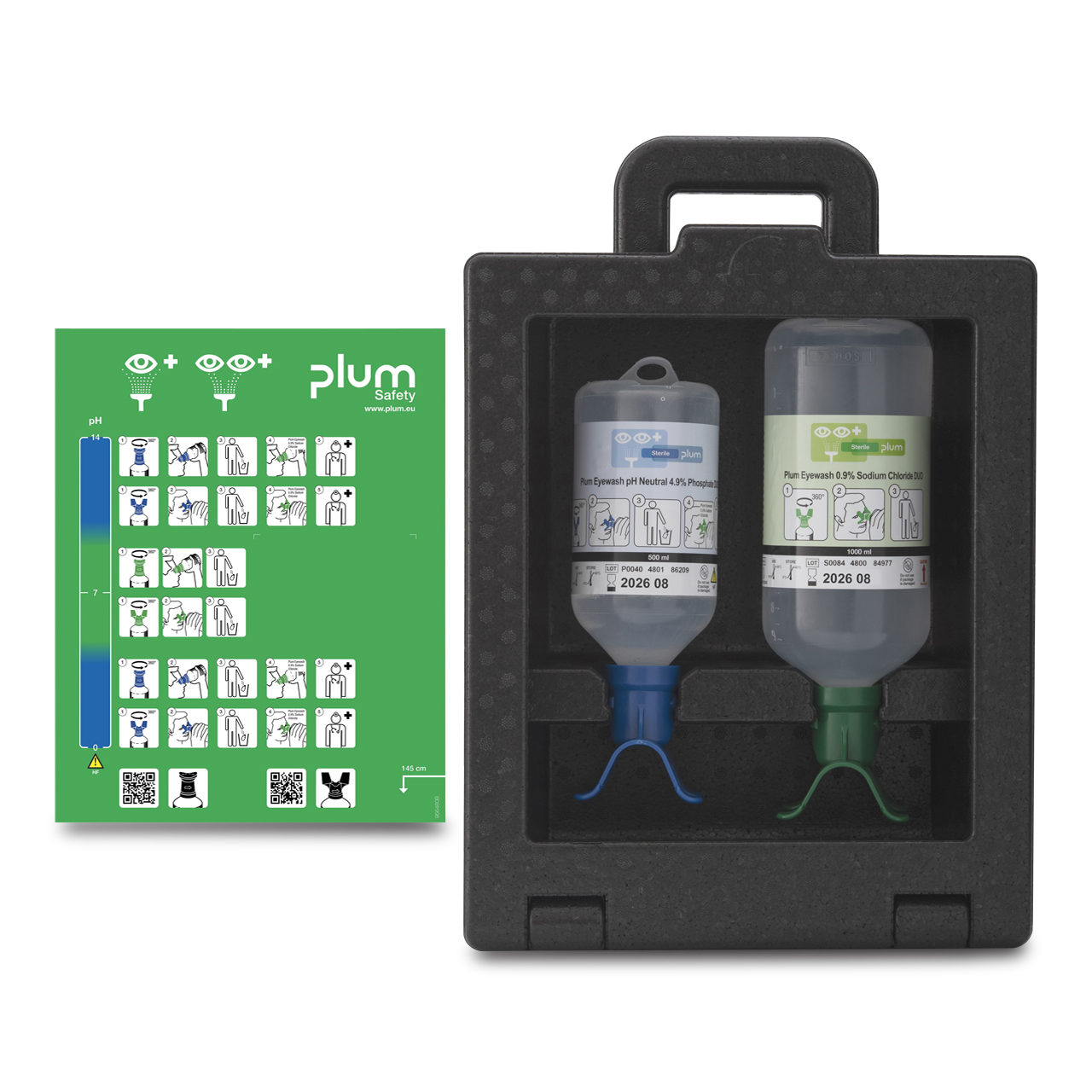 PLUM Augenspülstation iBox2 NaCl 1000/pH Neut. 500