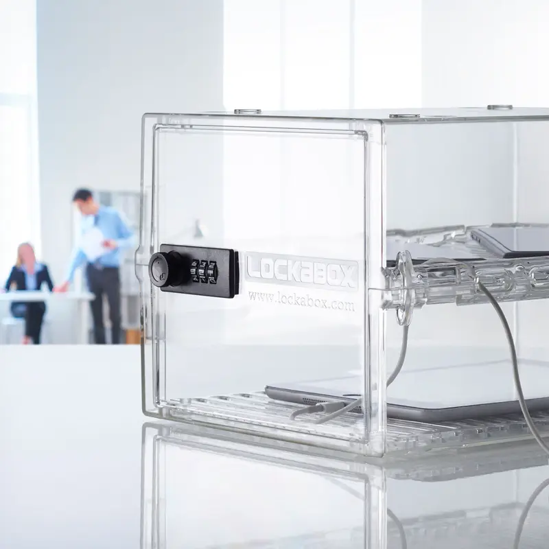 Lockabox One Verschlussbox crystal transparent