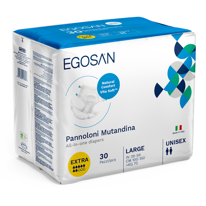 EGOSAN Inkontinenzslip Vita Soft Extra gelb