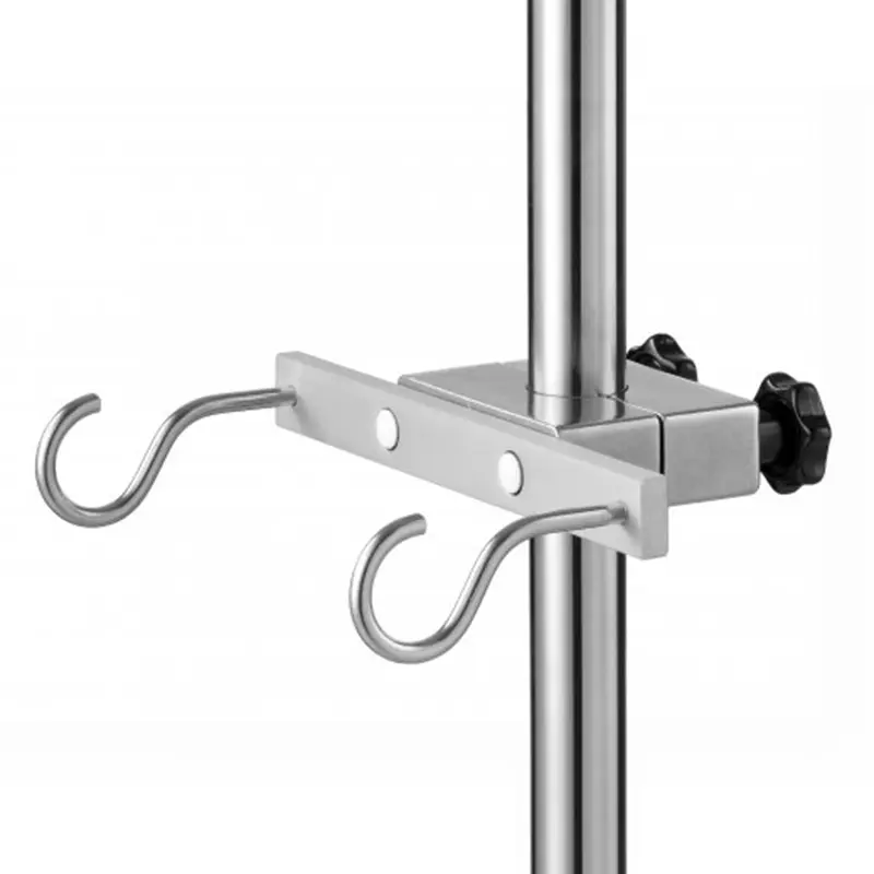 PROVITA Urinbeutelhalter zu Infusionsständer mit 2 Haken