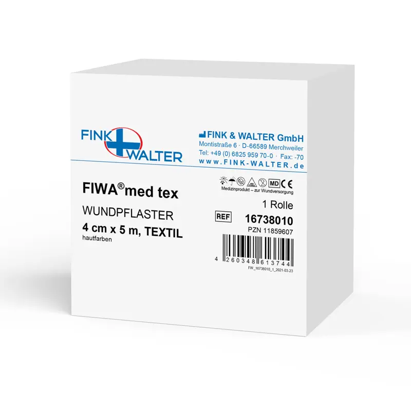 FIWAmed Wundpflaster  tex 5 m x 4 cm