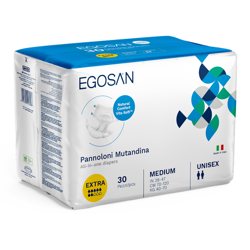 Slip d'incontinence Egosan Vitasoft Extra, jaune