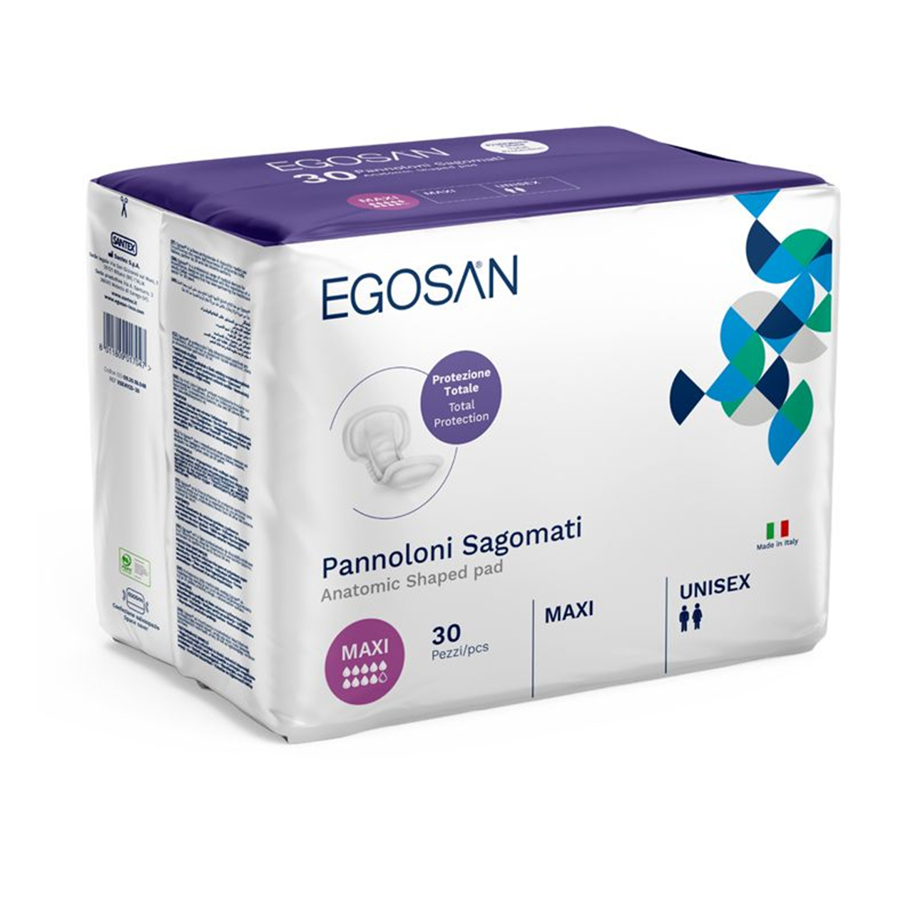 Inkontinenzeinlage EGOSAN® Anatomic Maxi, violett
