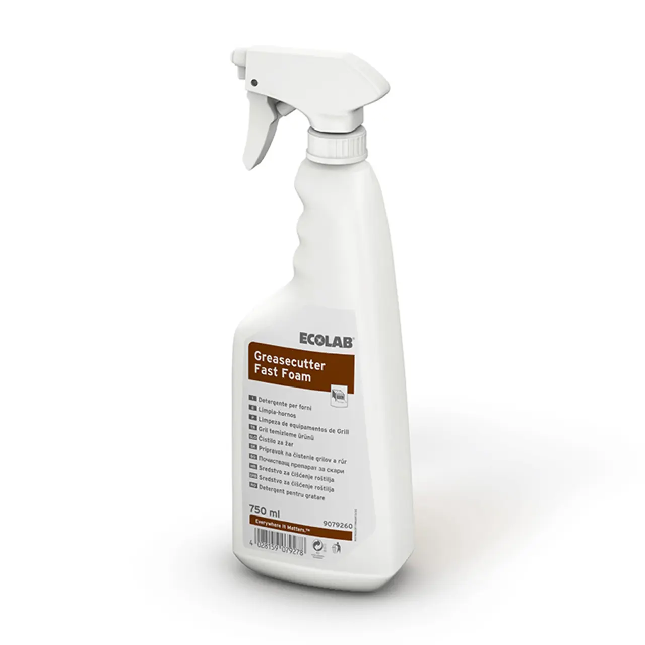 ECOLAB Greasecutter Fast Foam Grillreiniger Fettlöser auf Schaumbasis