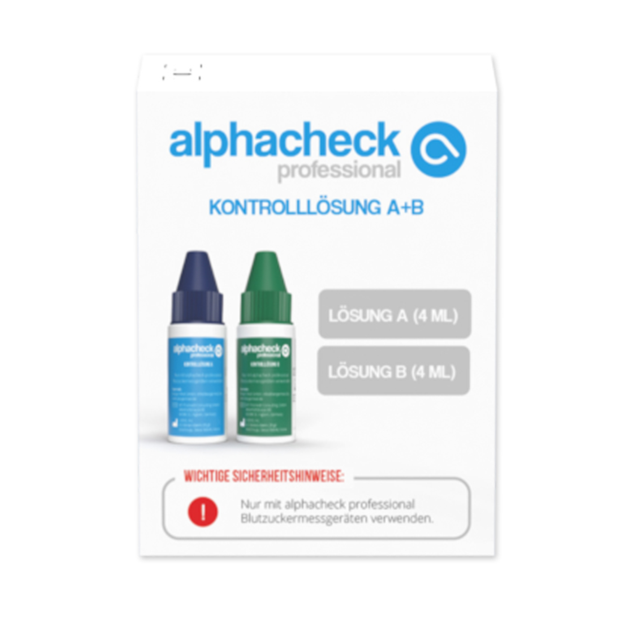 Kontrolllösung alphacheck professional, A+B