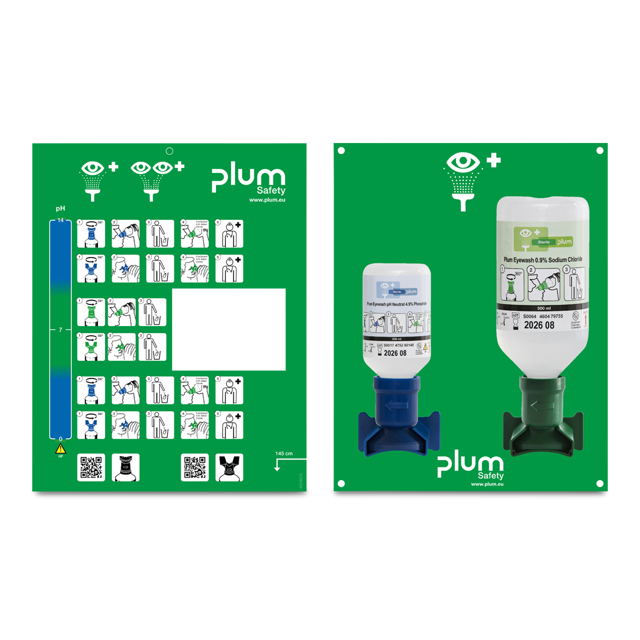 PLUM Augenspülstation pH Neutral 200/NaCl 500