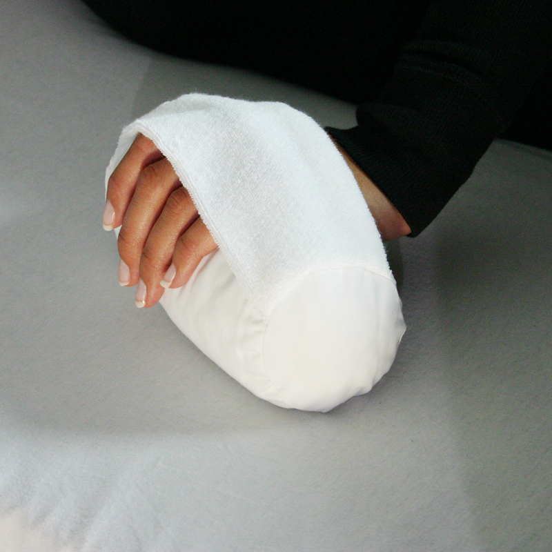 BlueLine Rouleau pour main, blanche, 15 cm x 6 cm
