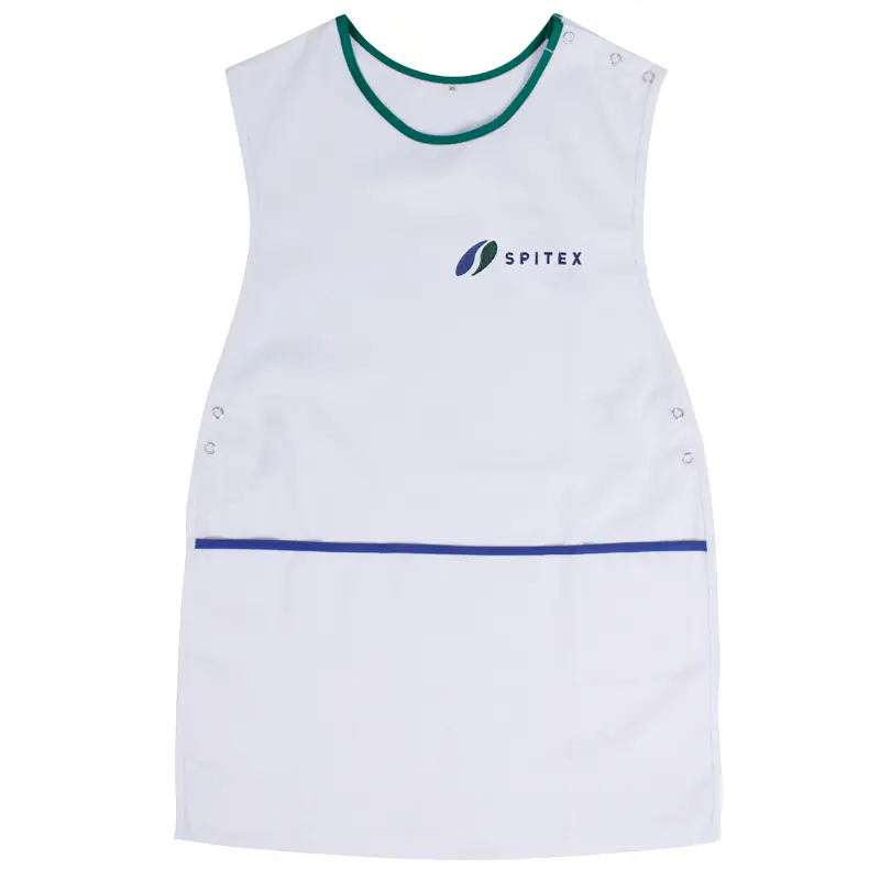 Spitex Schürze Classic weiss