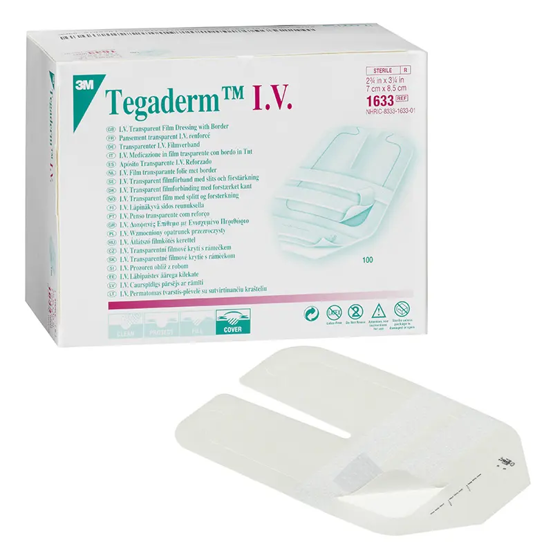 3M Fixierverband Tegaderm für Venflon geschlitzt