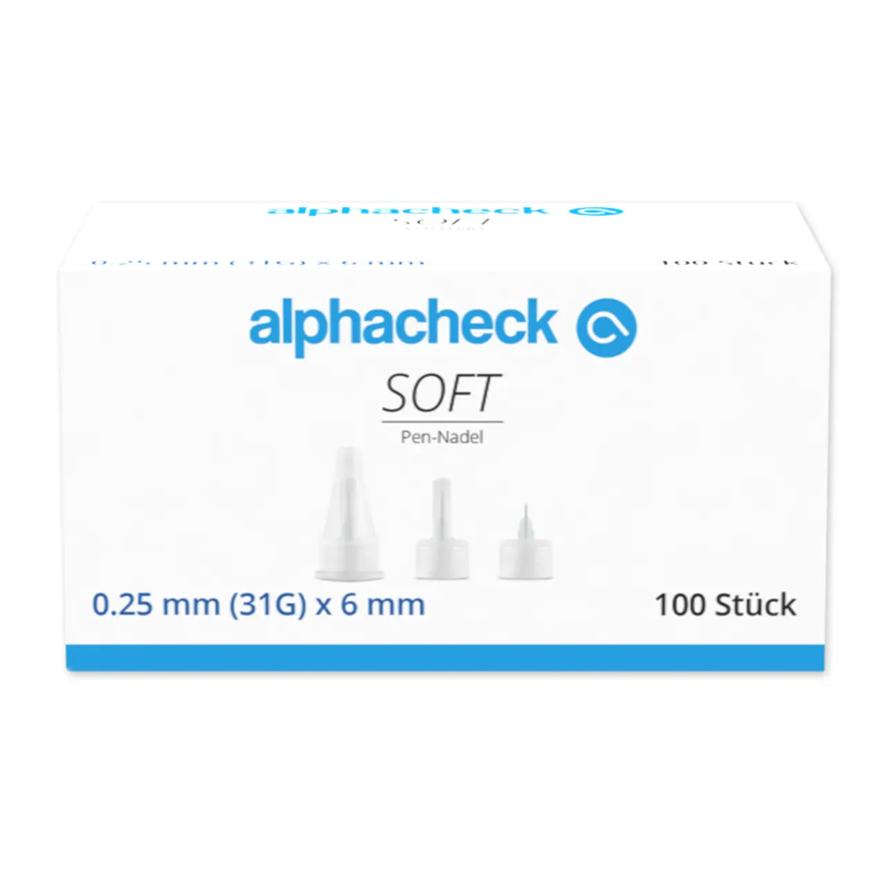 BERGER MED alphacheck soft Pen-Nadel 31G, x 5 mm