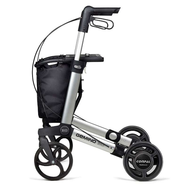 Rollator Gemino 30, silber, mit SpeedControl