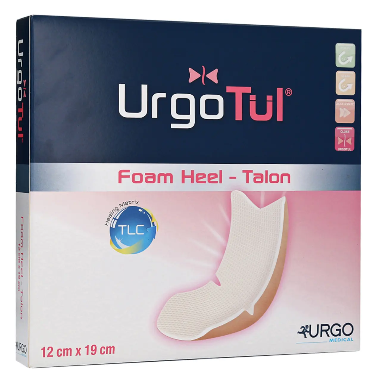 URGO Tül Foam Heel Schaumstoffwundauflage
