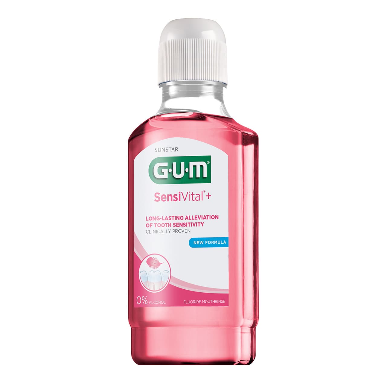 Bain de bouche GUM Sensivital 300ml