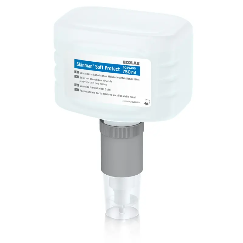 ECOLAB Skinman Soft Protect Händedesinfektion Norovirus-wirksam für NEXA Spendersystem
