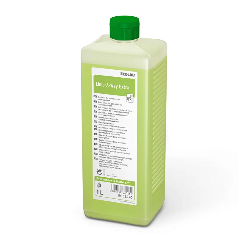 ECOLAB Lime-A-Way Extra Entkalkungsmittel Küche Bad Dusche Toilette