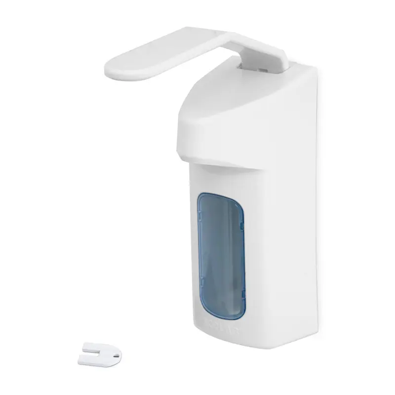 ECOLAB DERMADOS Wandspender mit Kunststoffpumpe & Schlüssel für 500 ml Spenderflaschen