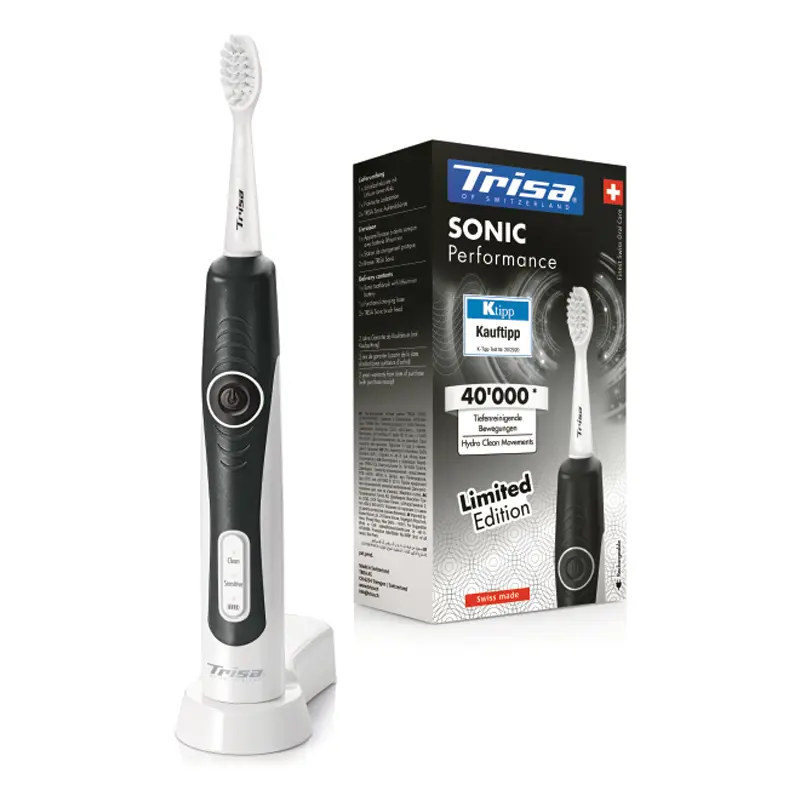 TRISA Schallzahnbürste Sonic Performance Limited Edition black