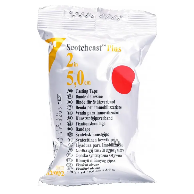 3M Stützverband ScotchCast Plus grün