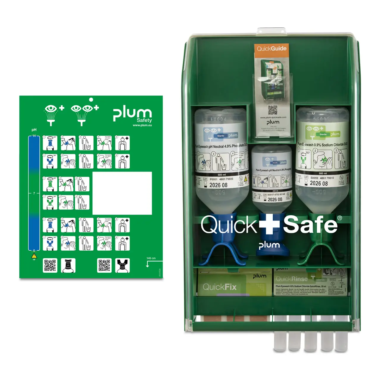 PLUM Quicksafe Chemical Industry Erste Hilfe