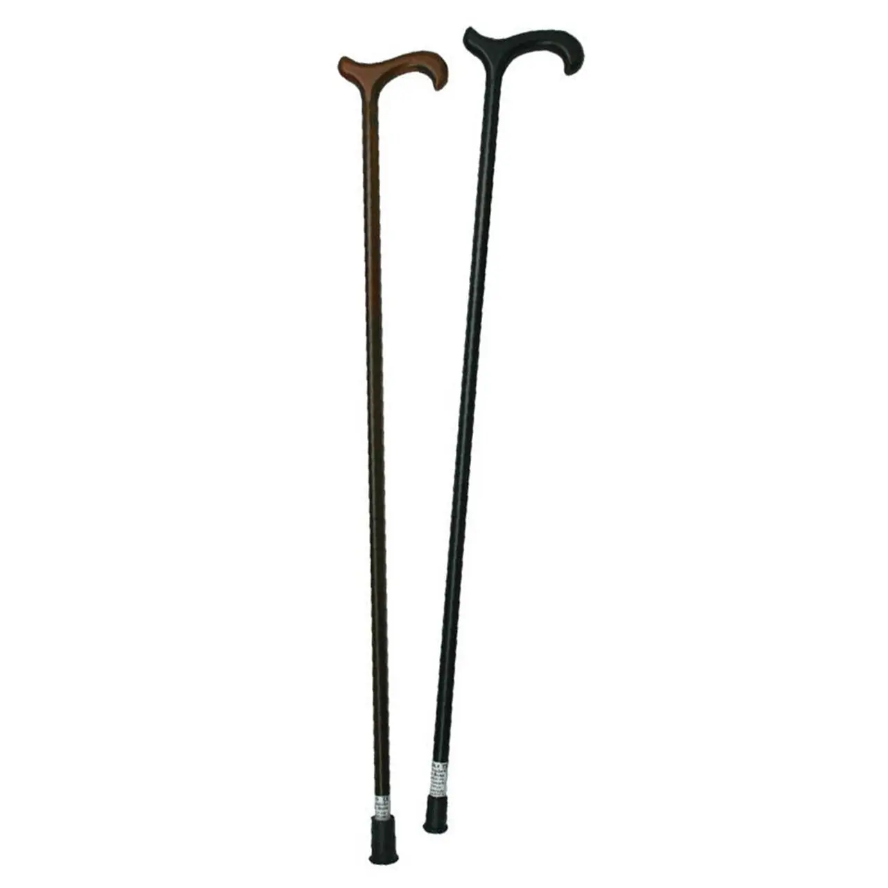 GASTROCK Gehstock Holz Derby-Griff schwarz