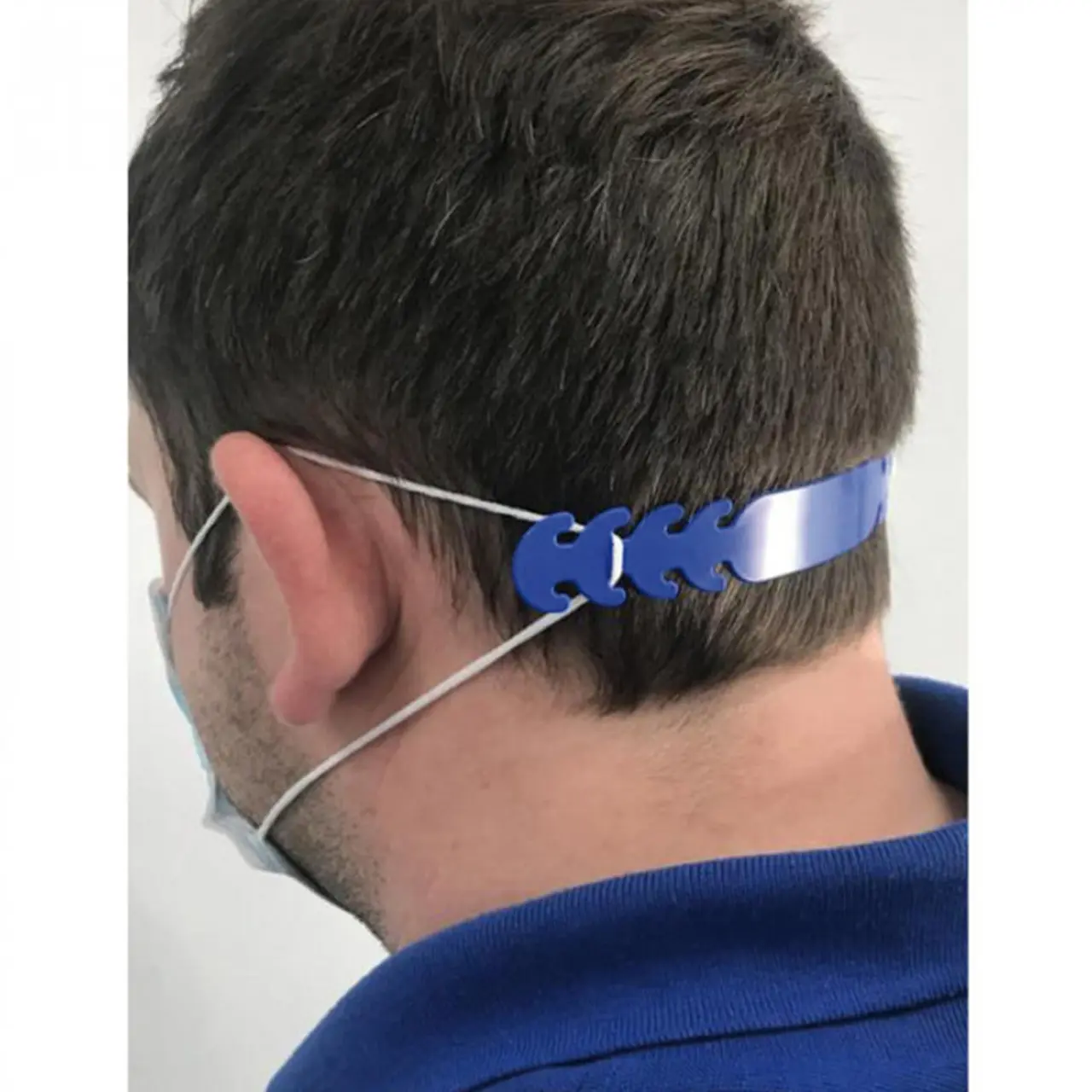 KB Care Schutzmaskenhalterung blau